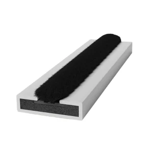 Pyroplex Intumescent Fire & Smoke Door Seal (Brush), 15mm x 4mm x 2100mm